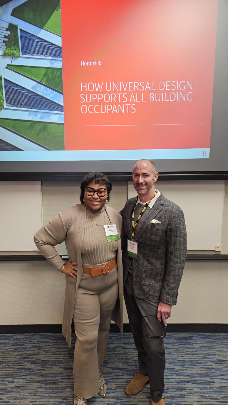 Hendrick shares the importance of Universal Design at the 2025 IFMA Atlanta Workplace Conference