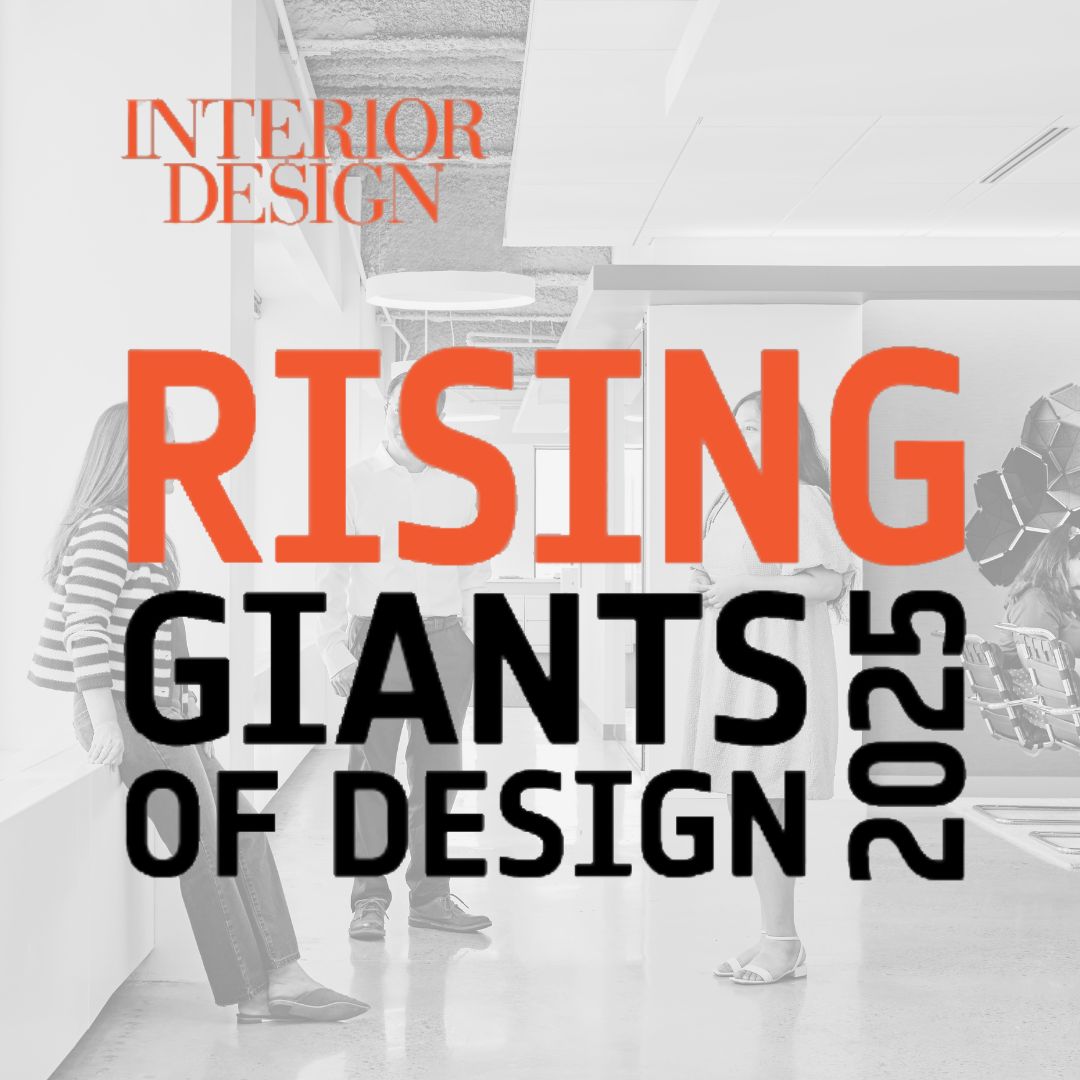Hendrick named in Top 100 Rising Giants by Interior Design Magazine
